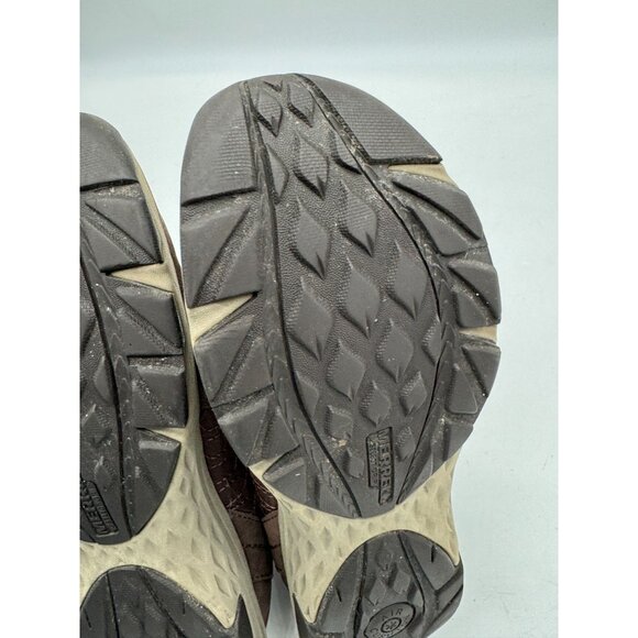 Merrell Womens Suede Slip-On Loafers Shoes 9 Brown Casual Hiking Outdoors - Picture 12 of 13